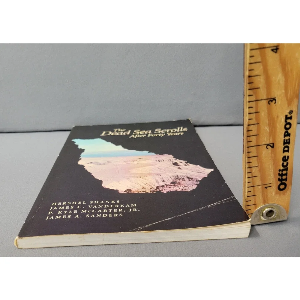 The Dead Sea Scrolls After Forty Years Hershel Shanks Archaeology Softcover 1992